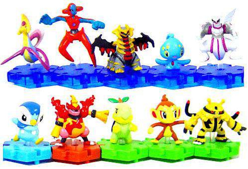 Banpresto Pokemon Connecting Figures Series 3 PVC Figure (Set of 10 Connecting)