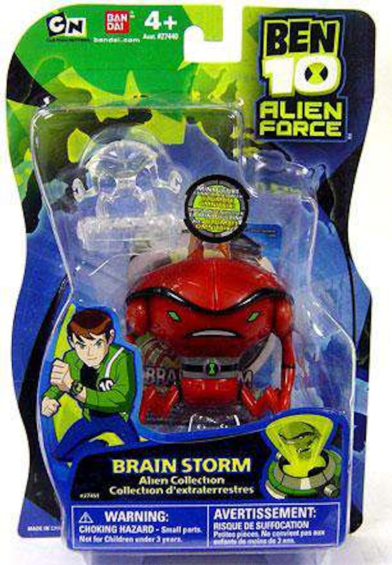Bandai America Ben 10 Alien Collection Brain Storm Action Figure