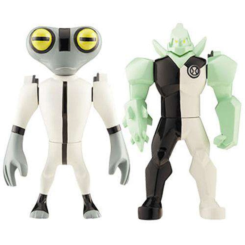 Bandai America Ben 10 Alien Creation Chamber Diamondhead & Grey Matter Mini Figure 2-Pack