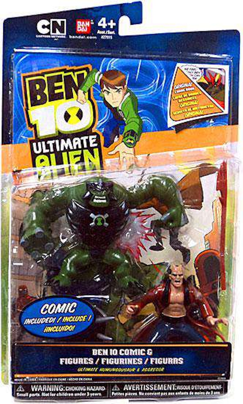 Bandai America Ben 10 Comic Book Series Ultimate Humungousaur & Aggregor Exclusive Exclusive Action Figure 2-Pack