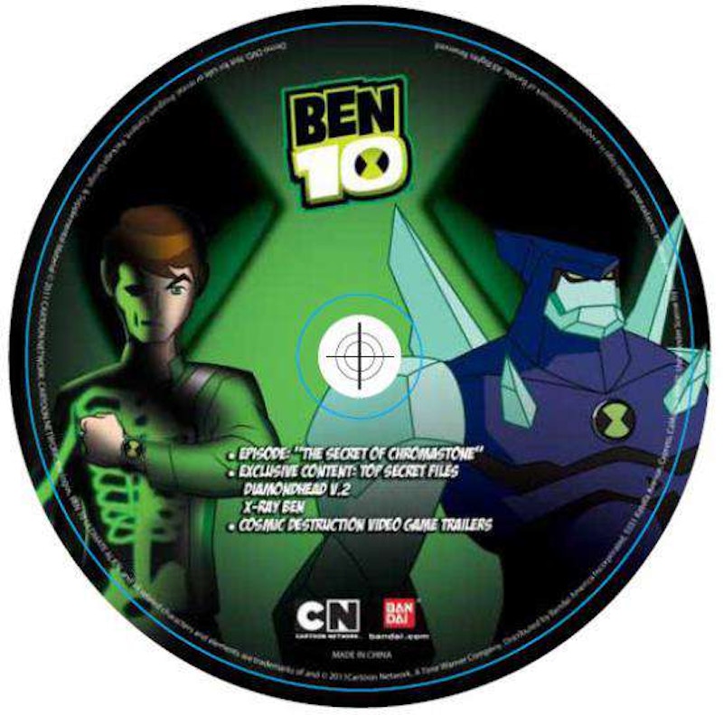 Bandai America Ben 10 DVD Series X-Ray Ben & Diamondhead V.2 Action Figure 2-Pack