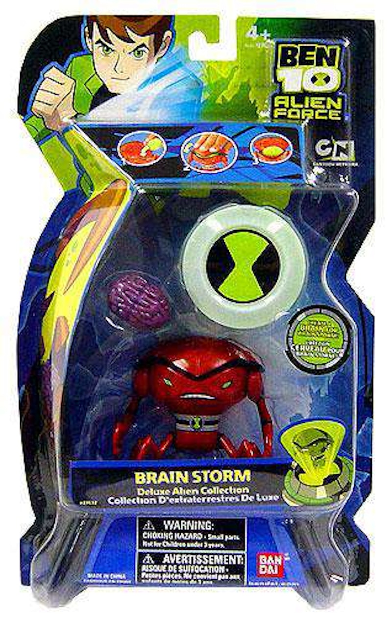 Bandai America Ben 10 Deluxe Alien Collection Brainstorm Action Figure