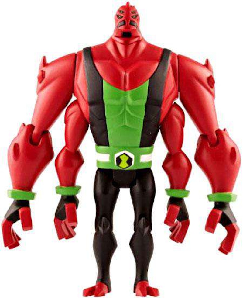 Bandai America Ben 10 Four Arms 4" Action Figure