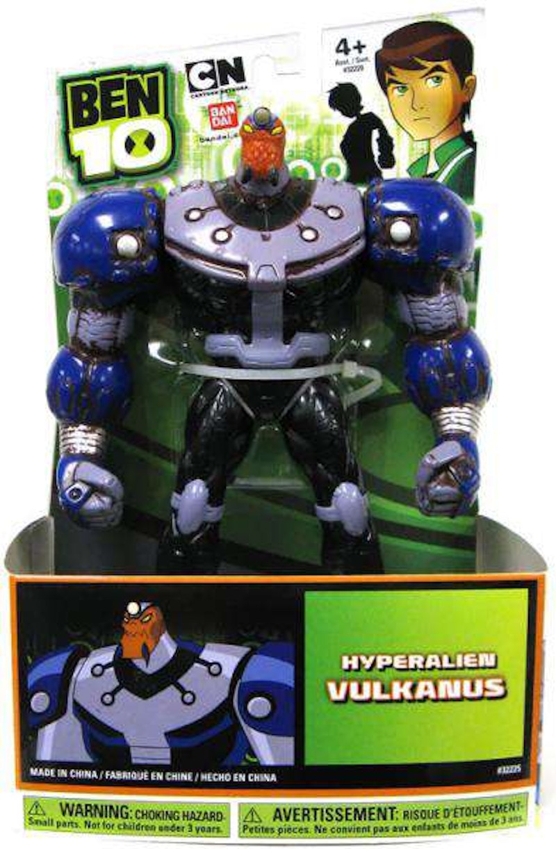 Bandai America Ben 10 HyperAliens Vulkanus Action Figure