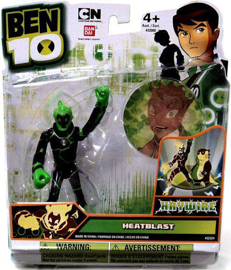 Bandai America Ben 10 Ultimate Alien Heatblast Haywire Action Figure
