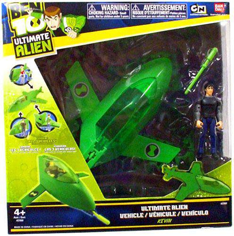 Bandai America Ben 10 Ultimate Alien Rocket Pod Action Figure Set