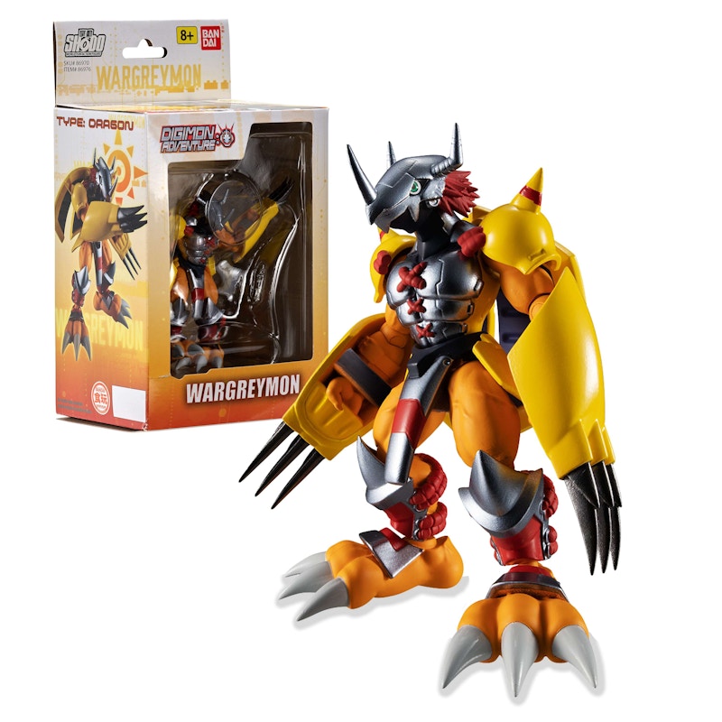 Bandai Digimon Shodo Digimon WarGreymon Action Figure