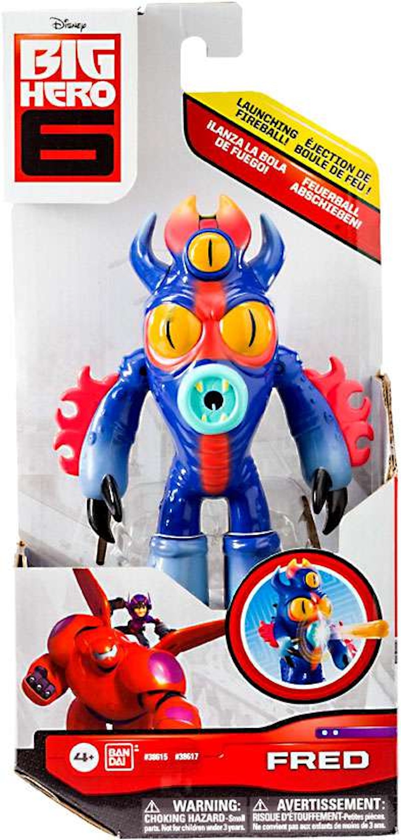 Bandai Disney Big Hero 6 Fred Action Figure