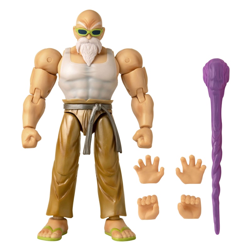 Bandai Dragon Ball Dragon Stars Mutenroshi & Goku 2021 SDCC Exclusive Action Figure 2-Pack