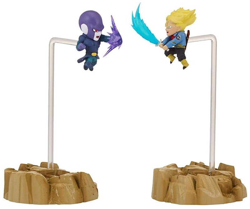 Bandai Dragon Ball Dragon Stars Nano Super Saiyan Future Trunks vs. Hit Mini Figure 2-Pack