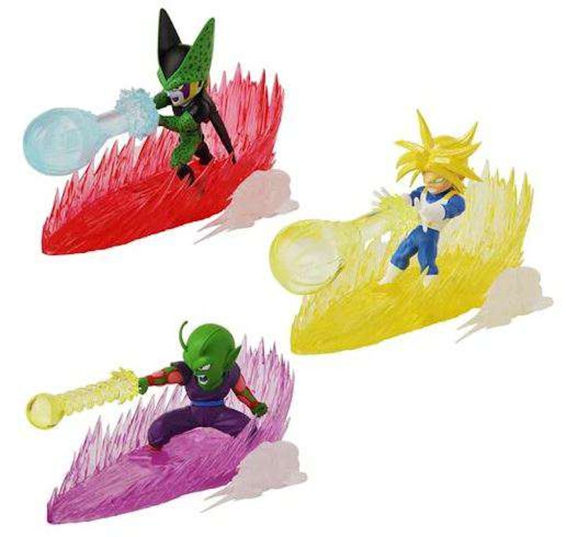 Bandai Dragon Ball Final Blast Piccolo, Perfect Cell & SS Future Trunks Action Figure Set