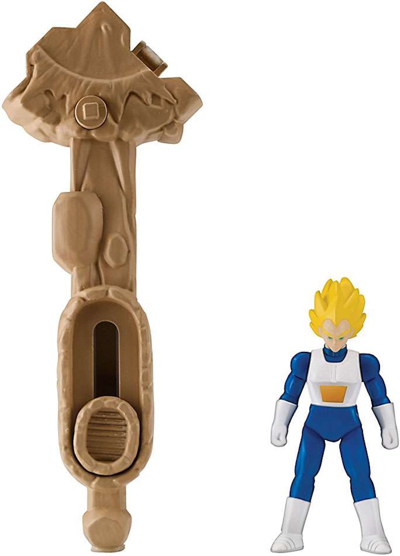Bandai Dragon Ball Spin Battlers Series 1 Super Saiyan Vegeta Action Figure