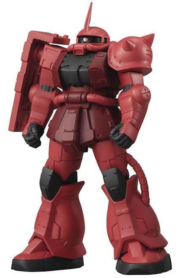 Bandai Gundum Ultimate Luminous Zaku Red Action Figure