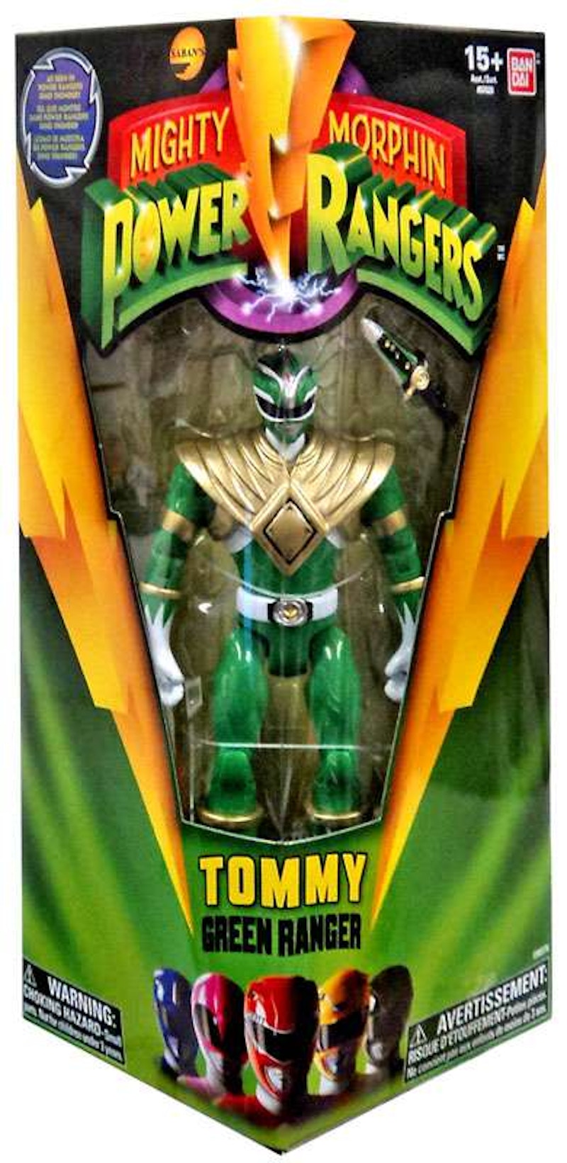Bandai America Mighty Morphin Power Rangers Tommy Green Ranger Toys 'R Us Exclusive Action Figure