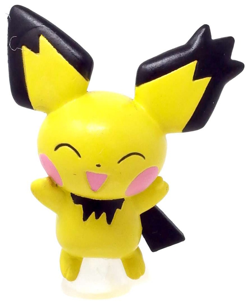 Bandai Pokemon Pikachu the Movie Pichu Micro Clipping Figure