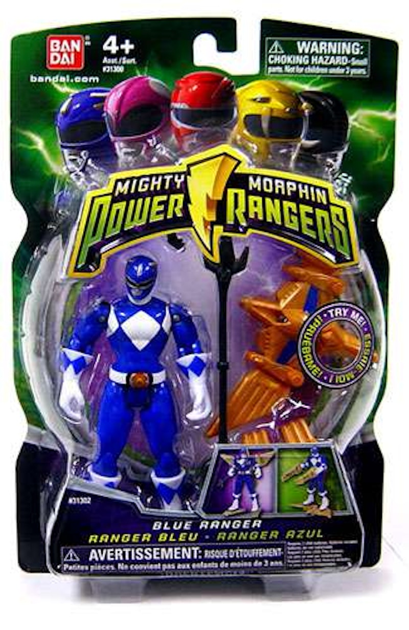 Bandai America Power Rangers 2009 Blue Ranger Action Figure
