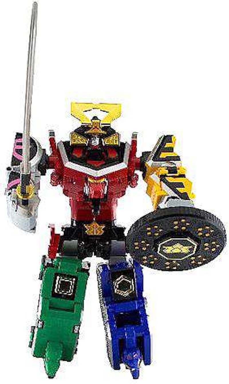 Bandai America Power Rangers 20th Anniversary Deluxe Samurai Megazord Japanese Exclusive Action Figure