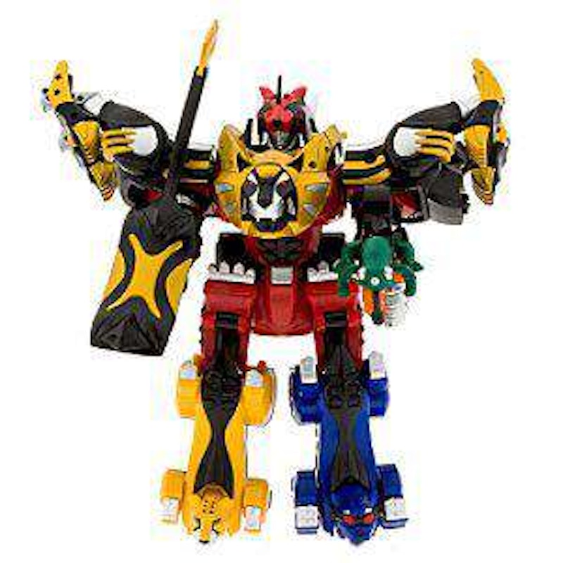 Bandai Power Rangers Deluxe Ultimate Megazord Set Exclusive Exclusive Action Figure