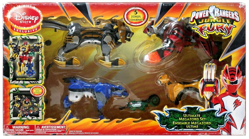 Bandai Power Rangers Deluxe Ultimate Megazord Set Exclusive Exclusive Action Figure