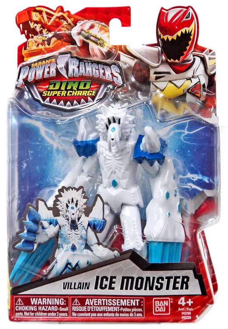 Bandai America Power Rangers Dino Super Charge Ice Monster Action Figure