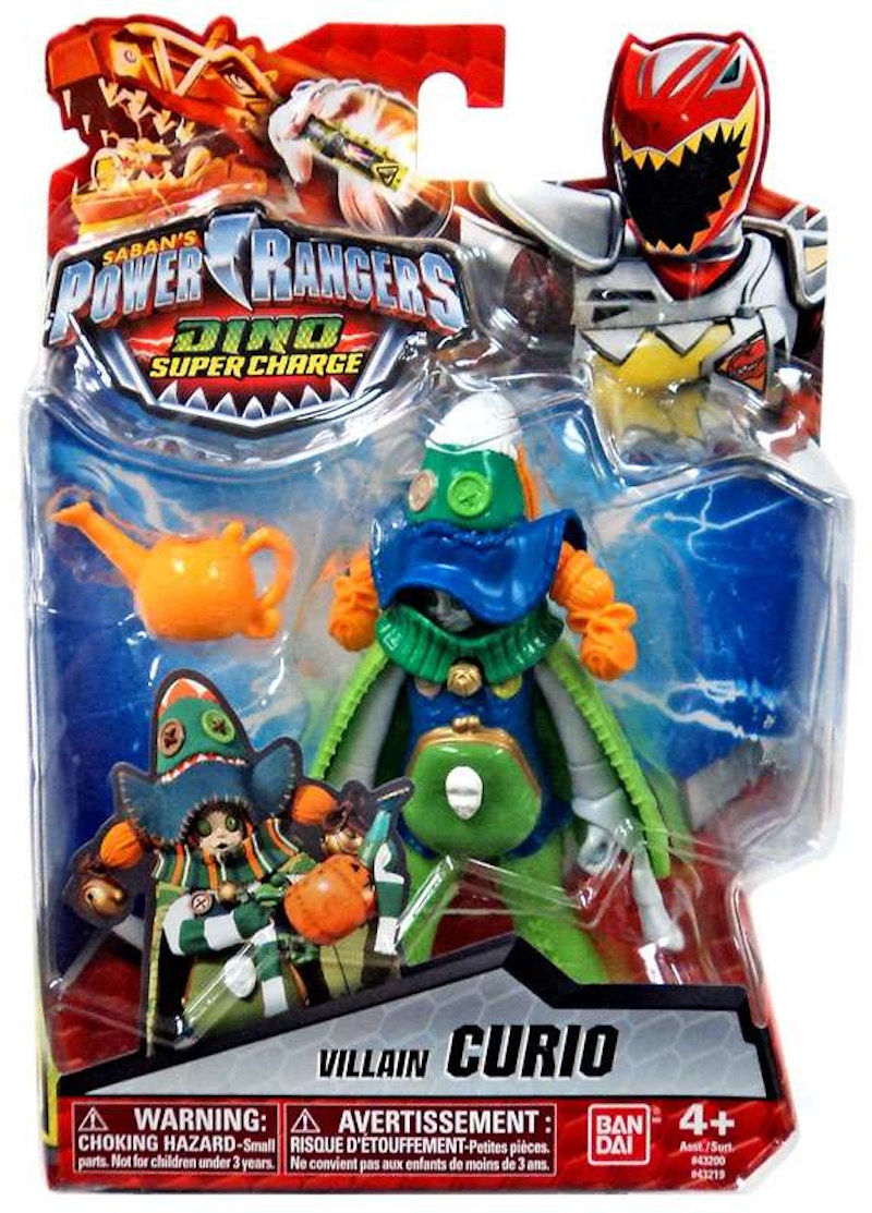 Bandai America Power Rangers Dino Super Charge Villain Curio Action Figure