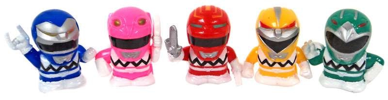 Bandai America Power Rangers Dino Thunder Deformed Figure Set