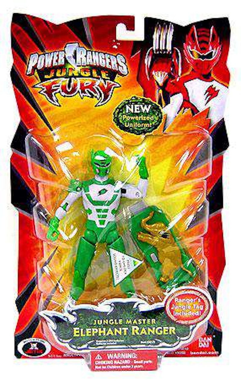 Bandai America Power Rangers Jungle Fury Jungle Master Elephant Ranger Action Figure