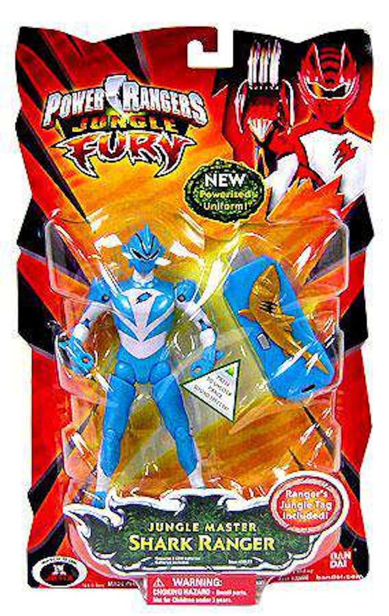 Bandai America Power Rangers Jungle Fury Jungle Master Shark Ranger Action Figure