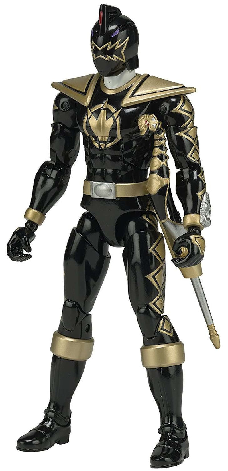 Bandai America Power Rangers Legacy Build A Megazord Black Ranger DT Action Figure