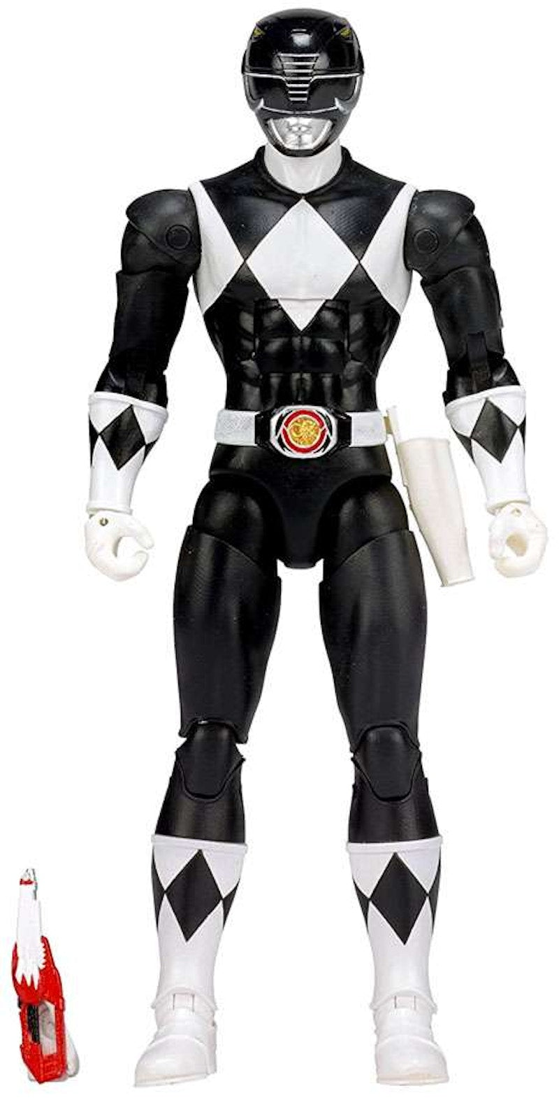 Bandai America Power Rangers Legacy Build A Megazord Black Ranger MMPR Action Figure