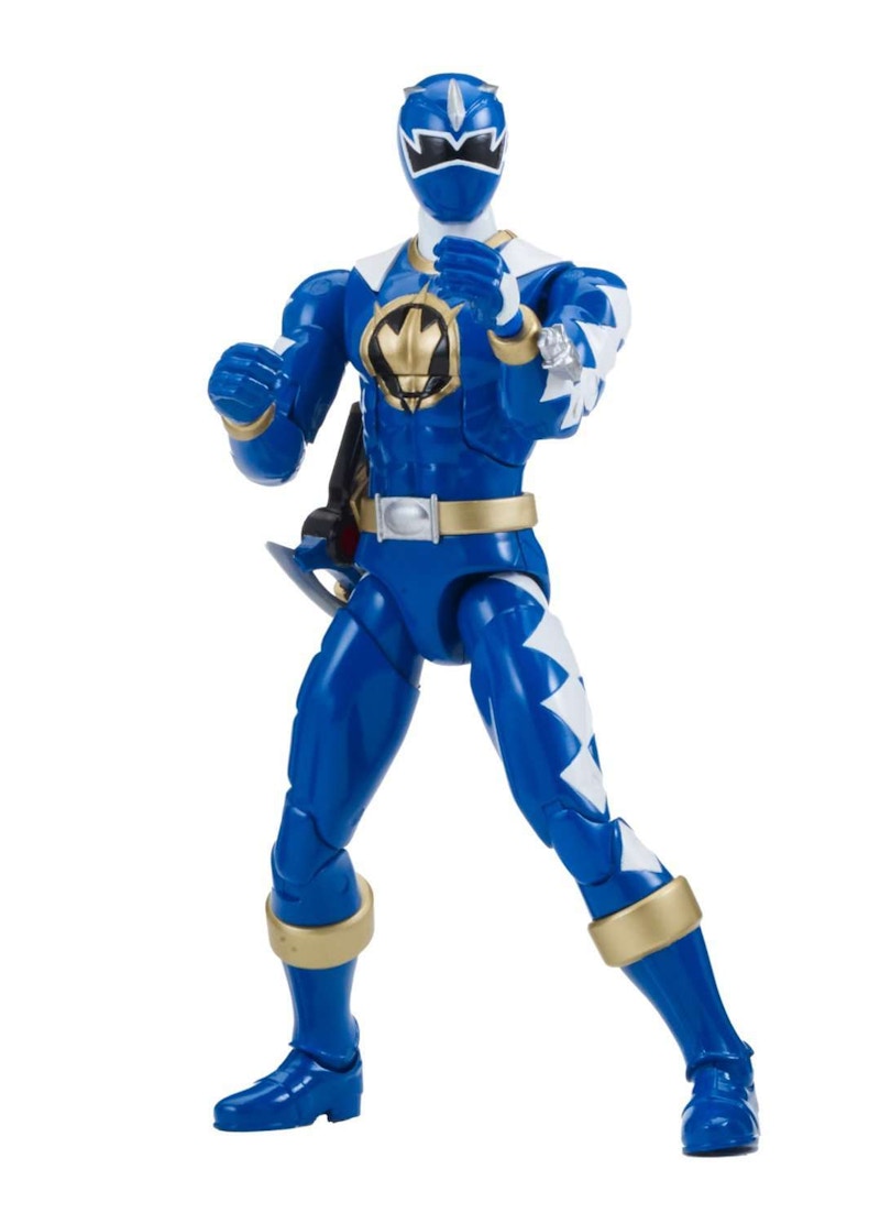 Bandai America Power Rangers Legacy Build A Megazord Blue Ranger DT Action Figure