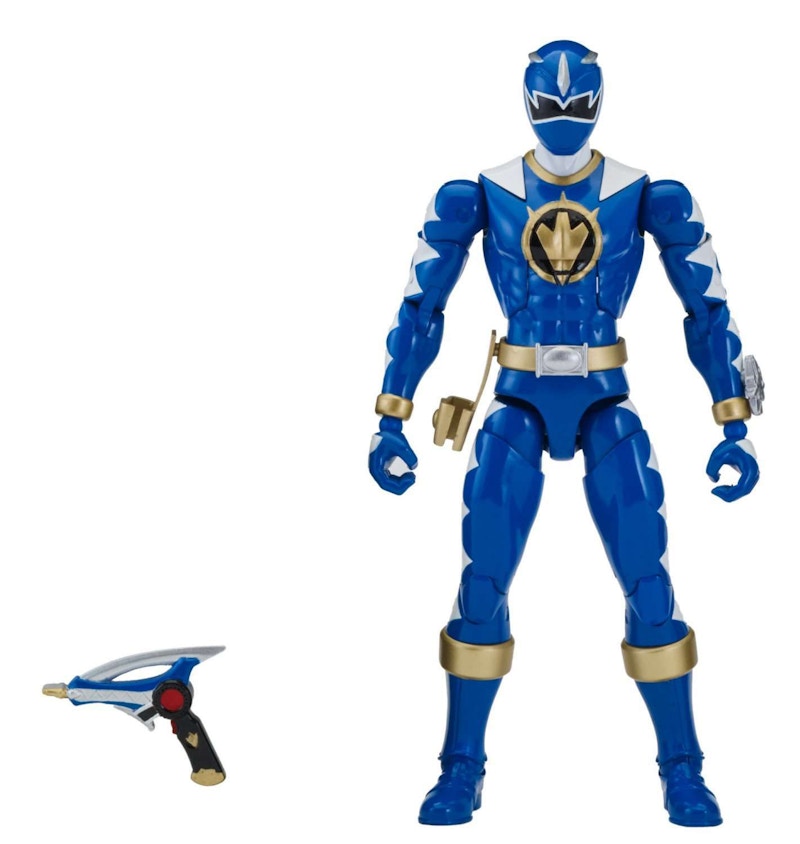 Bandai America Power Rangers Legacy Build A Megazord Blue Ranger DT Action Figure