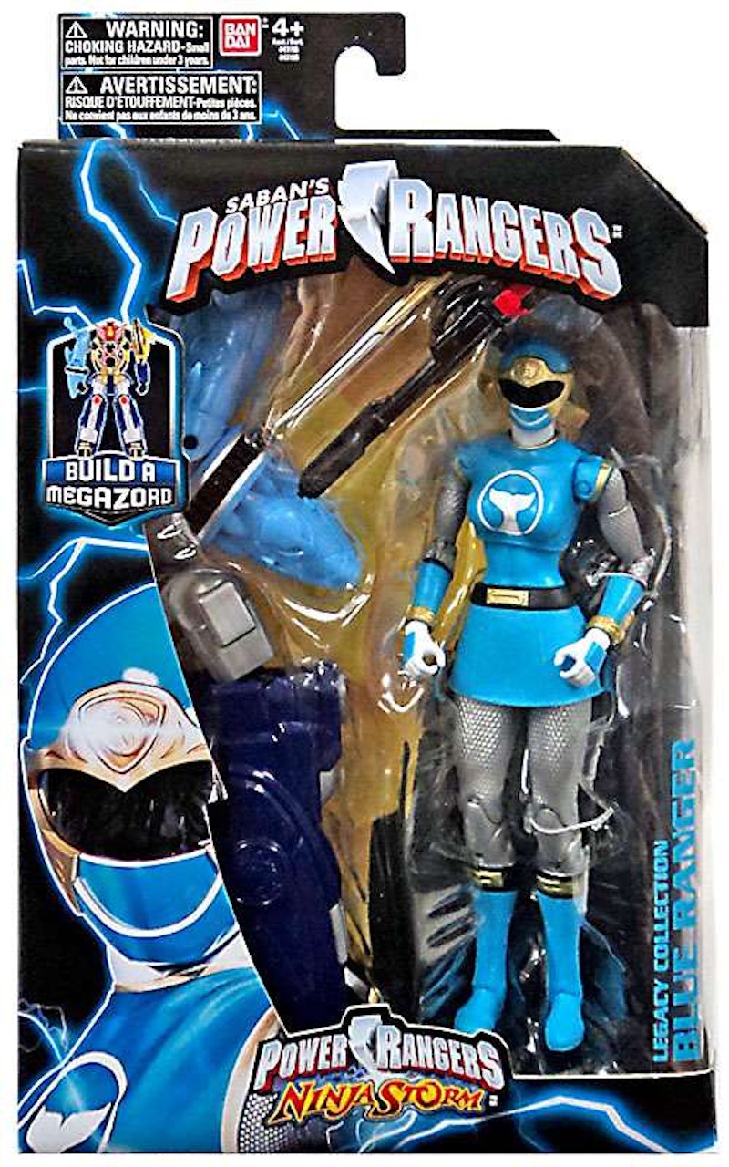 Bandai Power Rangers Legacy Build A Megazord Blue Ranger NS Action Figure