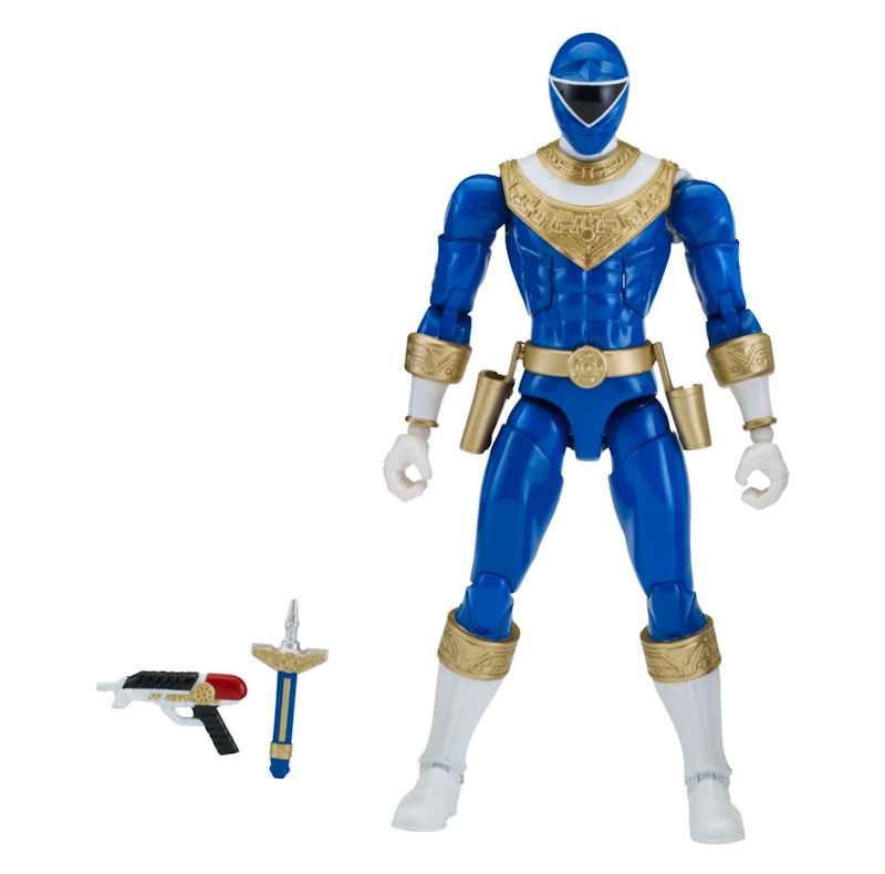 Bandai America Power Rangers Legacy Build A Megazord Blue Ranger ZEO Action Figure
