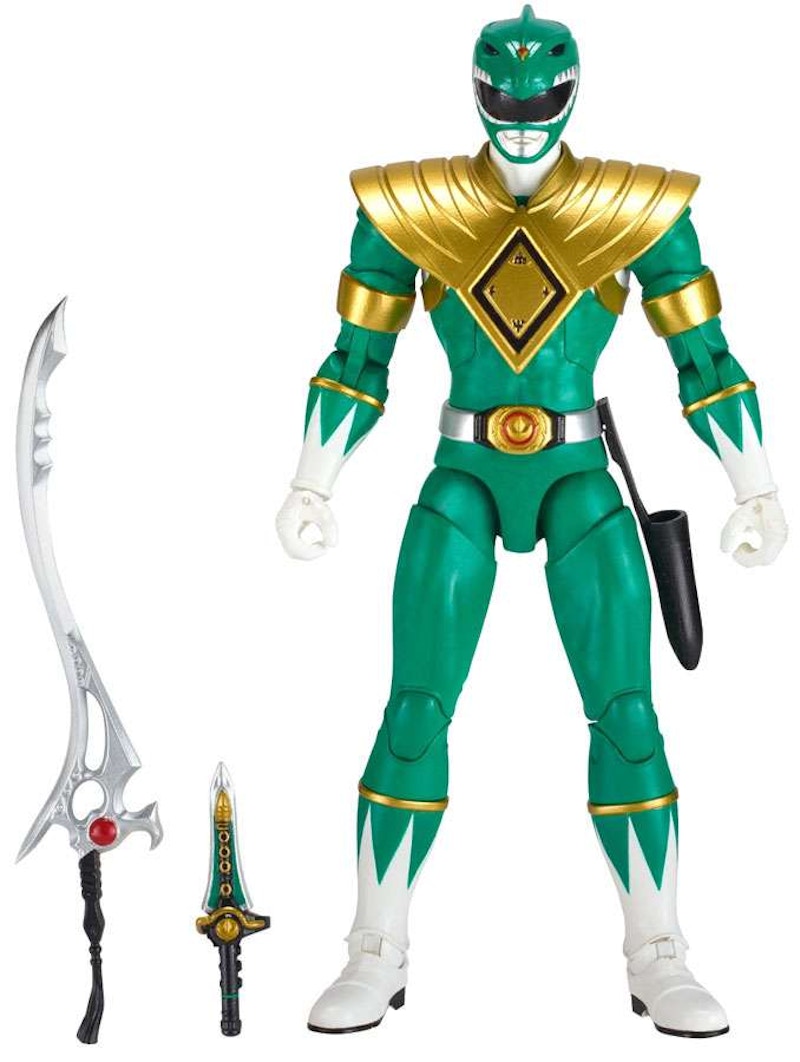 Bandai America Power Rangers Legacy Build A Megazord Green Ranger MMPR Action Figure