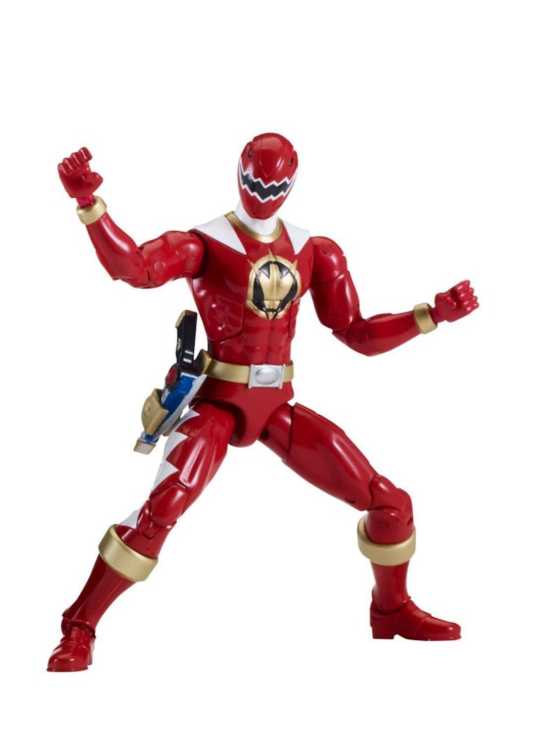 Bandai America Power Rangers Legacy Build A Megazord Red Ranger DT Action Figure