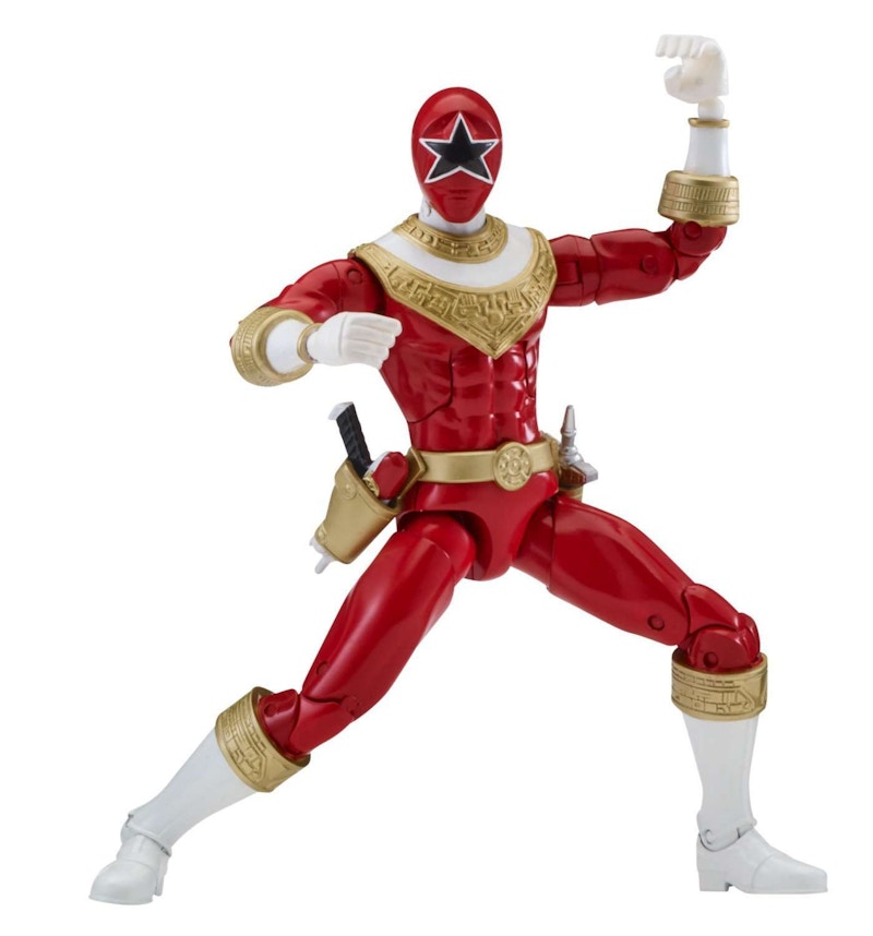 Bandai America Power Rangers Legacy Build A Megazord Red Ranger ZEO Action Figure