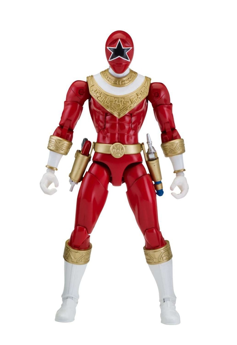 Bandai America Power Rangers Legacy Build A Megazord Red Ranger ZEO Action Figure