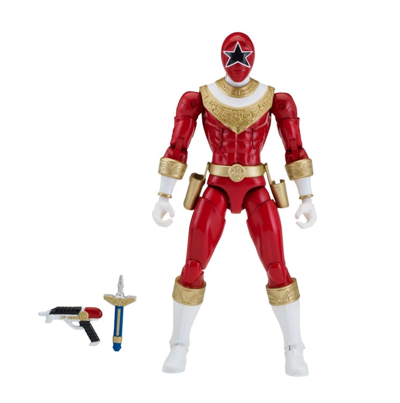 Bandai America Power Rangers Legacy Build A Megazord Red Ranger ZEO Action Figure