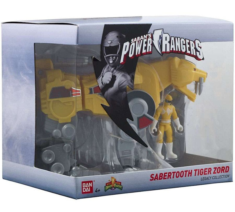 Bandai America Power Rangers Legacy Sabretooth Tigerzord Action Figure