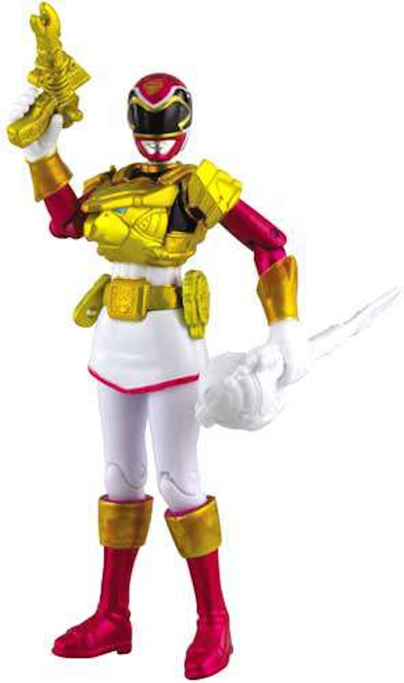 Bandai Power Rangers Megaforce Ultra Metallic Force Pink Ranger Action Figure