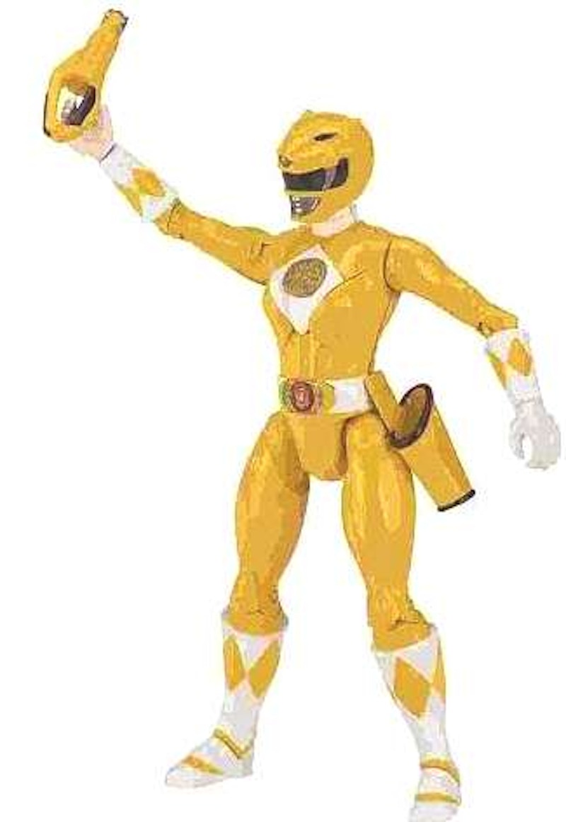Bandai America Power Rangers Mighty Morphin The Movie Yellow Ranger Toys 'R Us Exclusive Action Figure