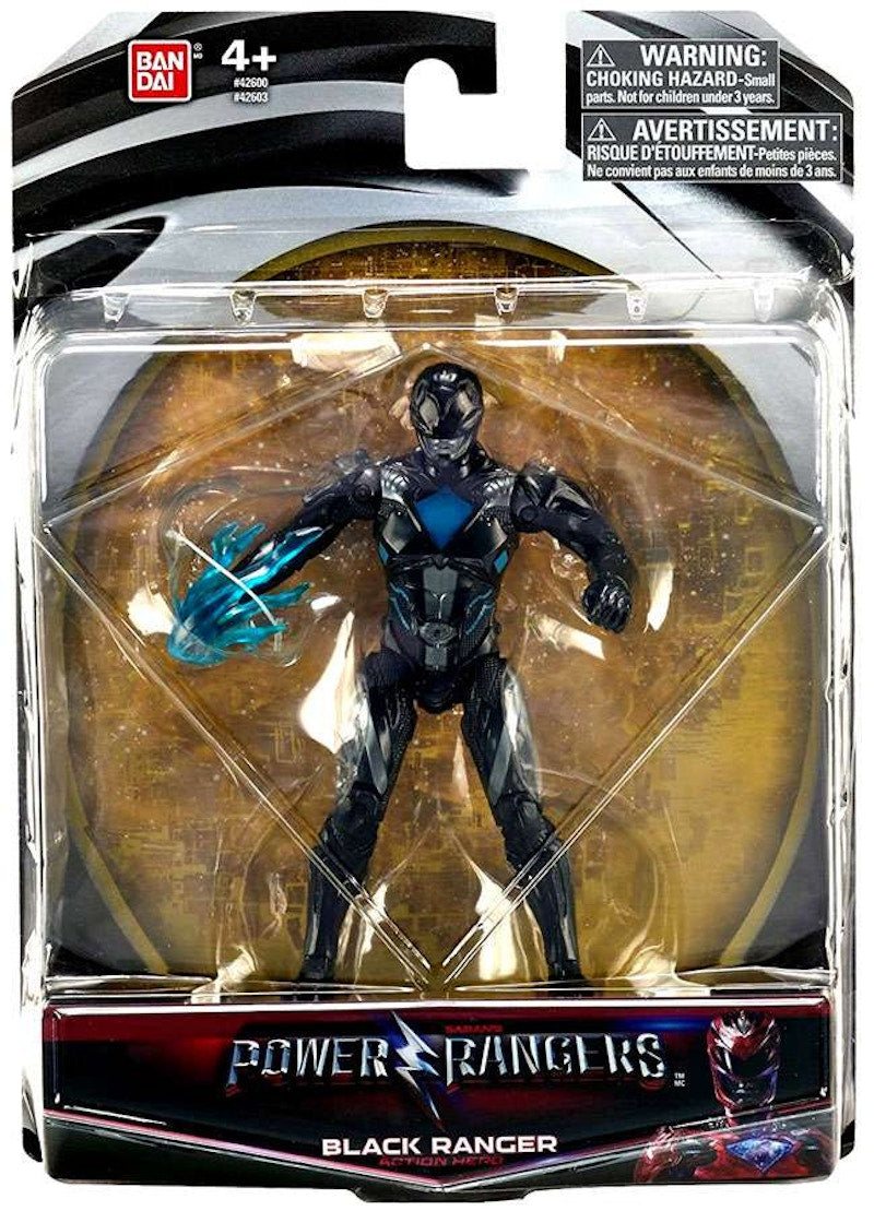 Bandai Power Rangers Movie Black Ranger Action Figure