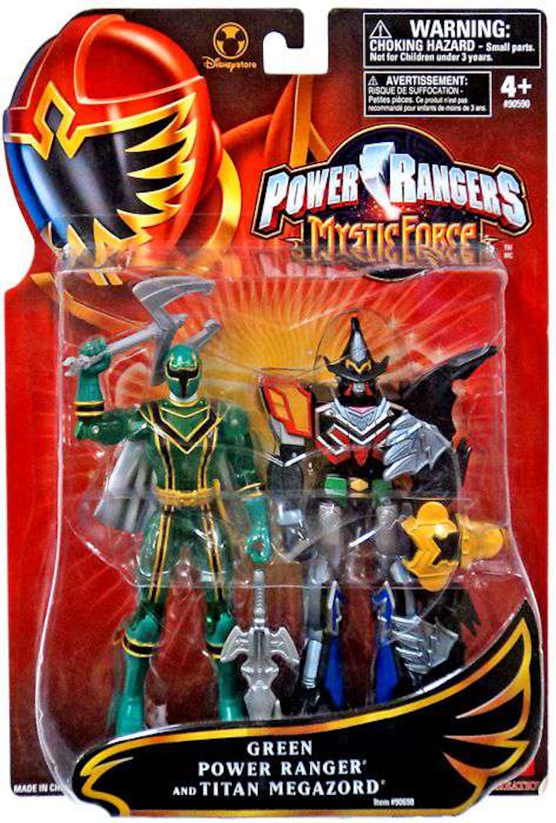 Bandai America Power Rangers Mystic Force Green Power Ranger and Titan Megazord Exclusive Action Figure 2-Pack