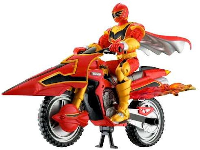 Bandai America Power Rangers Mystic Force Red Power Ranger with Mystic Speeder Action Figure