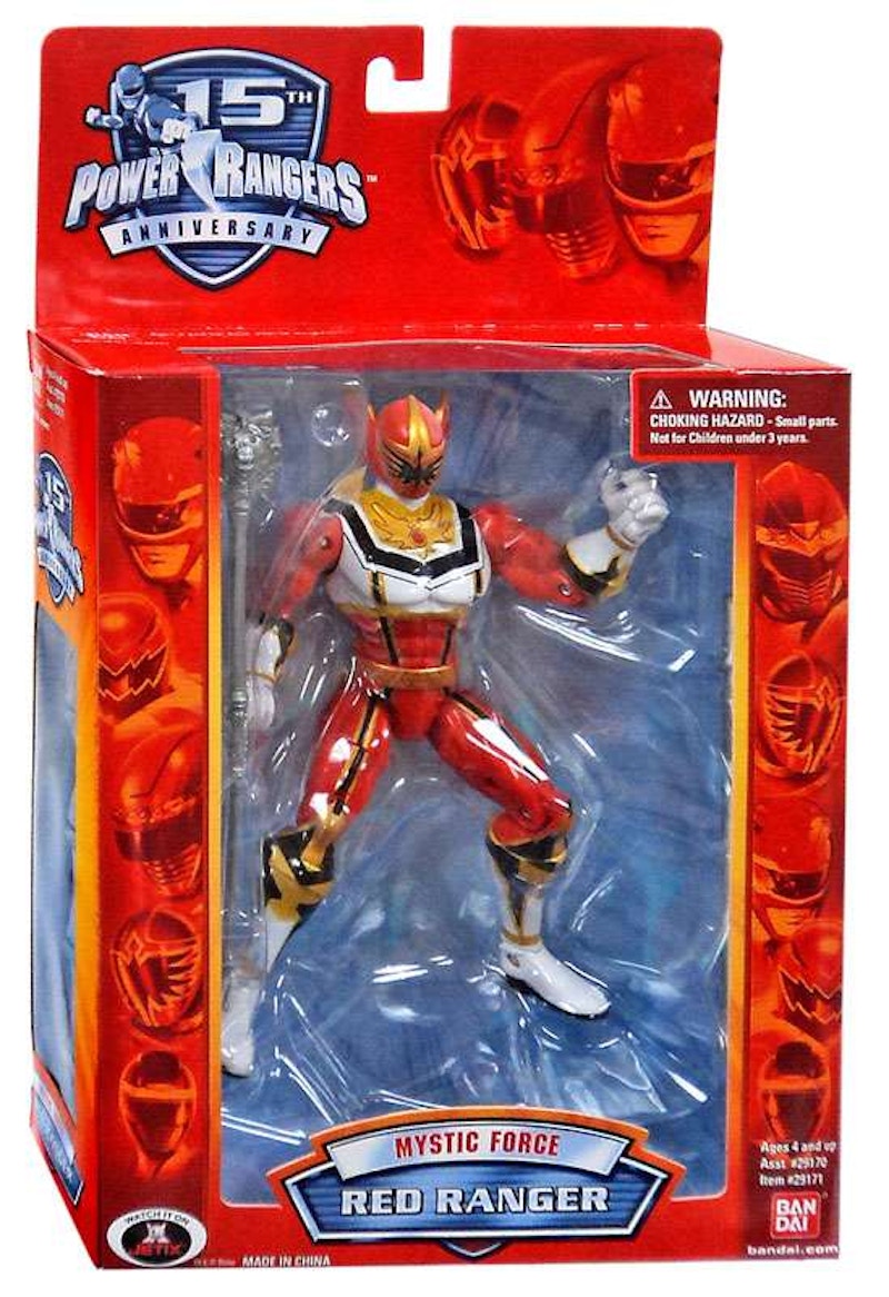 Bandai America Power Rangers Mystic Force Red Ranger 15th Anniversary Special Edition Action Figure