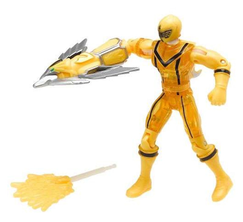 Bandai America Power Rangers Mystic Force Yellow Crystal Action Power Ranger Action Figure