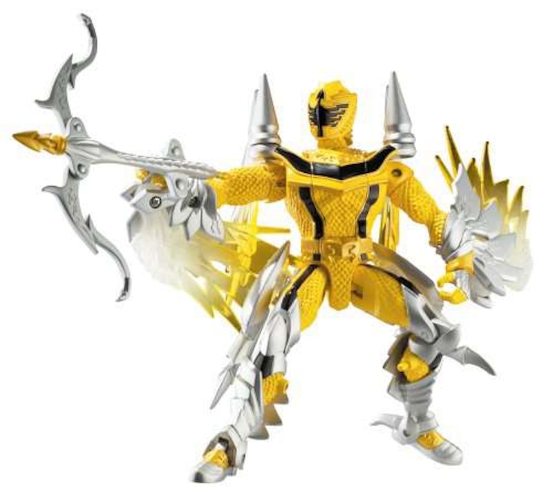Bandai America Power Rangers Mystic Force Yellow Ranger to Thunder Dragon Action Figure
