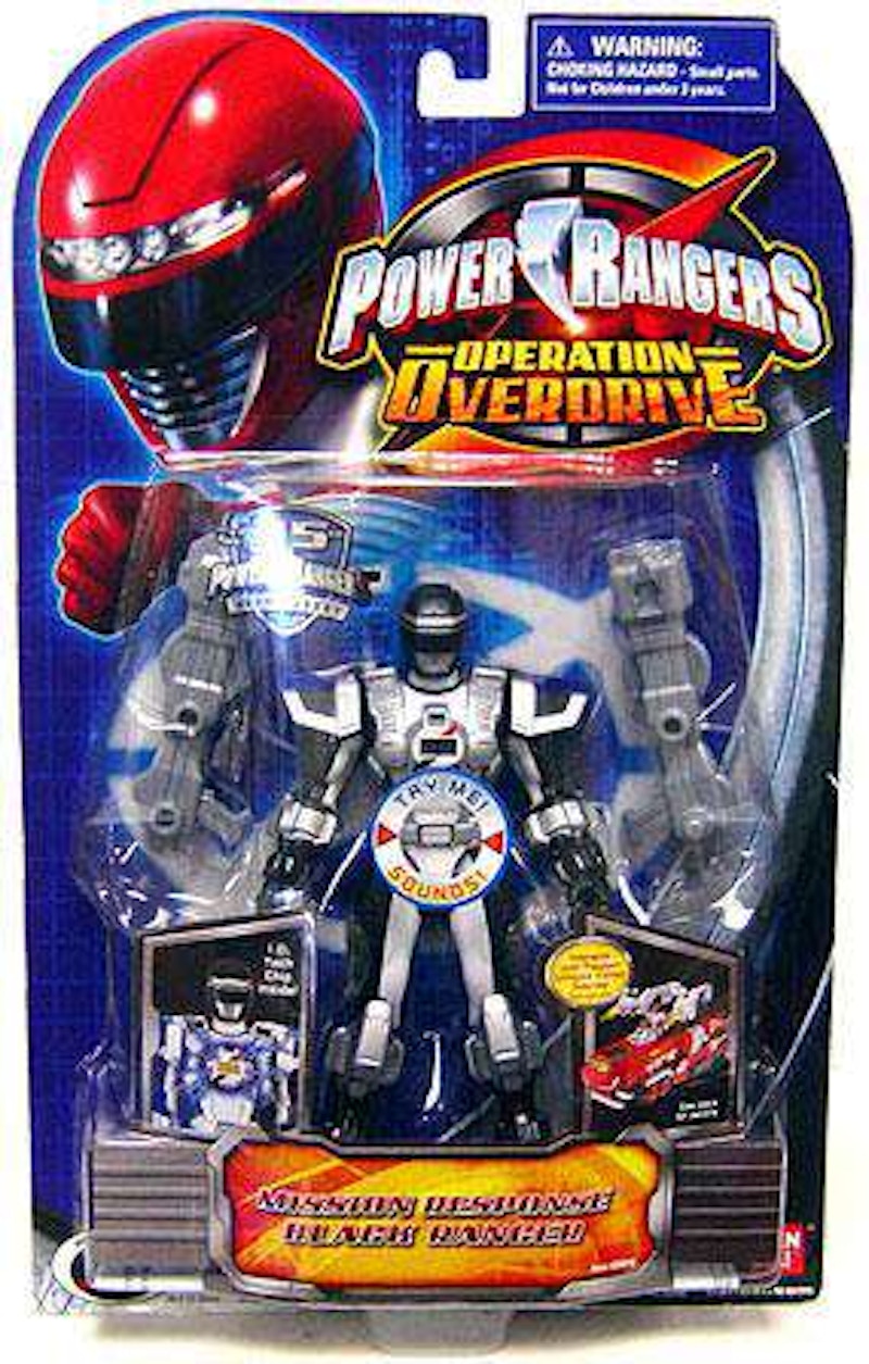 Bandai America Power Rangers Operation Overdrive Mission Response Black Ranger Action Figure