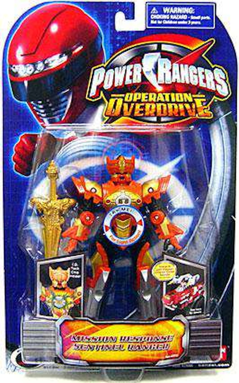 Bandai America Power Rangers Operation Overdrive Mission Response Sentinel Ranger Action Figure